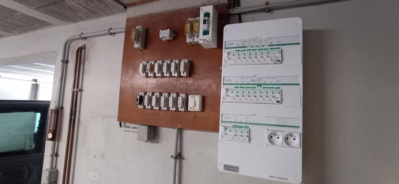 Mise aux normes d'un tableau électrique