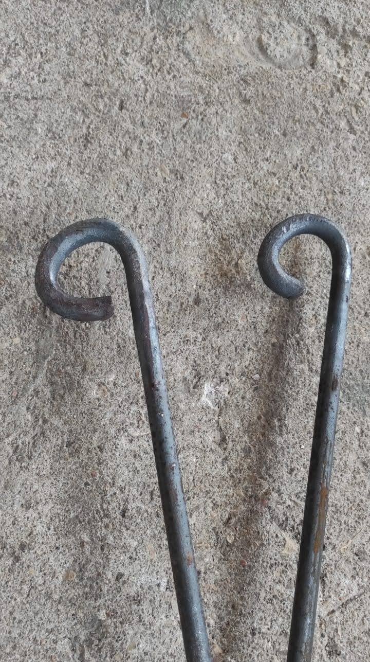 Réalisation d'une main courante et forge des extrémités à Blois